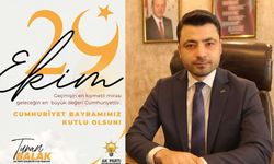 AK Parti Gülşehir İlçe Başkanı Turan Balak’tan 29 Ekim Cumhuriyet Bayramı Mesajı
