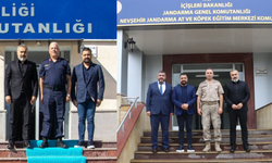 Versa Hastanesi Yönetiminden İl Jandarma Komutanı Mehmet Çelik ve JAKEM Komutanı Hüseyin Fırat’a Ziyaret