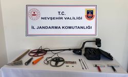 Nevşehir'de Kaçak Kazı Yapan 5 Şüpheli Yakalandı
