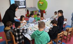Çocuklara Özel, Ara Tatil Etkinlik Atölyesine 30 Çocuk Katıldı