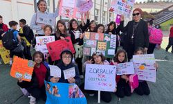 Kardelenli Öğrencilerden “Akran Zorbalığına Hayır” Yürüyüşü