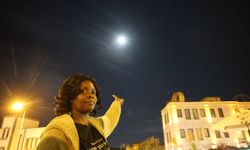 Kapadokya'da "Kunduz Süper Ay" Göz Kamaştırdı