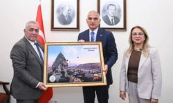 Başkan Ömer Eren’den Kültür ve Turizm Bakanı Mehmet Nuri Ersoy’a Ziyaret