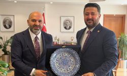 Milletvekili Emre Çalışkan'dan RTÜK Üyesi Hasan Davulcu'ya Ziyaret