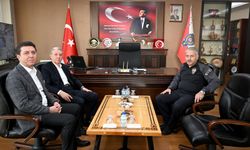 Nevşehirli İş İnsanları Faruk Özaltın ve Esat Özaltın'dan Emniyet Müdürü Karaman’a Ziyaret