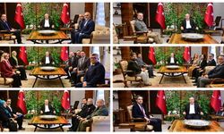 Nevşehir Valisi Ali Fidan, Ziyaretçilerini Makamında Ağırladı