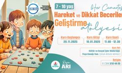 Hareket ve Dikkat Becerileri Geliştirme Atölyesi Kursu Açılacak