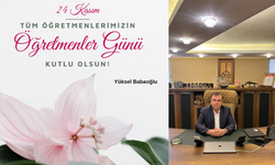 NTSO Başkan Adayı Yüksel Babaoğlu’ndan Öğretmenler Günü Mesajı