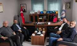 Karapınar Belediye Başkanı Yasin Güneş’ten Sağlık-Sen Nevşehir Şube Başkanı Hakan Gündüzpolat’a Ziyaret