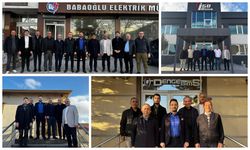 AK Parti Nevşehir Heyetinden  Bims Sektörü ve Babaoğlu Elektrik İşletmelerine Ziyaret