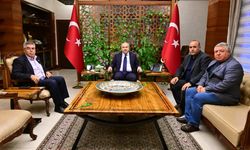 Niğde Kiledere Belediye Başkanı ve Mahalle Muhtarları Vali Ali Fidan’ı Ziyaret Etti