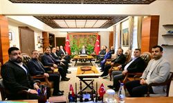NTSO Başkan Adayı Mehmet Ali Öbekli ve Beraberindeki Heyet Valilik Makamında Ziyarette Bulundu