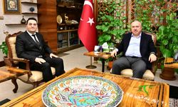 Vali Ali Fidan, ND Haber Genel Yayın Yönetmeni Emre Ağır’ı Makamında Kabul Etti