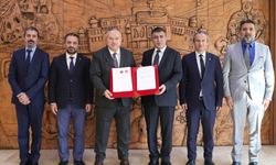 Vali Ali Fidan ve Rektör Prof. Dr. Semih Aktekin Sosyal Sorumluluk ve Sanat Odaklı İş Birliği Protokolü İmzaladı