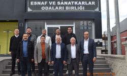 Başkan Korkutmaz ve Personeli, Birlik Başkanlığına Çalışma Ziyaretinde Bulundu