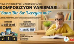 Sana Bir Sır Vereyim Mi? Temalı Kompozisyon Yarışması