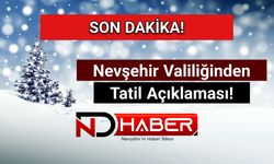 Nevşehir’de Kuvvetli Kar Yağışı Nedeniyle Eğitime 1 Gün Ara