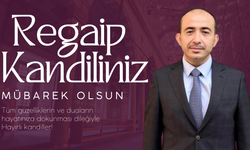 AK Parti Nevşehir Merkez İlçe Başkanı Serhat Sonugelen’den Regaip Kandili Mesajı