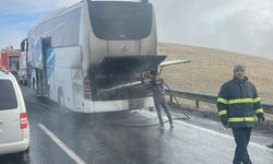 Nevşehir’de Otobüs Yangınına Hızlı Müdahale Felaketi Önledi