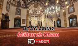 Üç aylar, bizler için durup düşünme, hayatımızı yeniden gözden geçirme, günahlarımız için af dileme fırsatıdır"