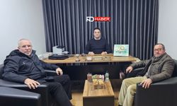 Başkan Aydoğdu ve İş İnsanı Güven’den ND Haber’e Ziyaret