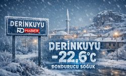 Nevşehir'de Dondurucu Geçen: En Soğuk İlçe Derinkuyu Oldu