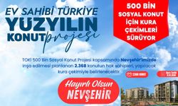 TOKİ 500 Bin Sosyal Konut Projesi’nde Nevşehir’de 2.368 Konut İçin Kura 31 Ocak’ta