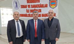 Derinkuyu Esnaf Odası Başkanı Mustafa Sarı Güven Tazeledi