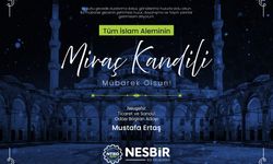 NTSO Başkan Adayı Mustafa Ertaş’tan Miraç Kandili Mesajı