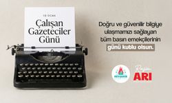 Belediye Başkanı Rasim Arı’dan Gazeteciler Günü Mesajı