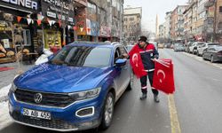 Nevşehir’de Sokaklar Türk Bayrakları İle Donatıldı