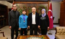 Nevşehirli Türkiye Şampiyonu Şaban Ali Uğurlu’dan Vali Ali Fidan’a Ziyaret