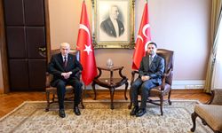 Adalet Bakanı Akın Gürlek MHP Genel Başkanı Devlet Bahçeli’yi Ziyaret Etti