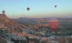Kapadokya'da Balon Turizmi 750 Bin Yolcuyu Aştı
