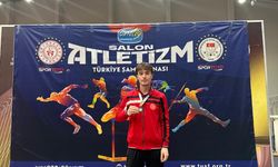 Duran Sütveren’den Nevşehir Hacı Bektaş Veli Üniversitesi’ne TÜSF Salon Atletizm Türkiye Şampiyonası’nda Bronz Madalya