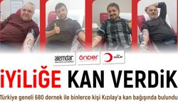 ALEMDAR İmam Hatipliler Derneği İyiliğe Kan Verdi