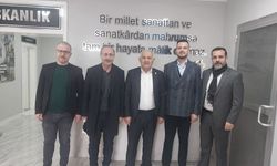 NTSO Başkan Adayı Mustafa Ertaş ve Beraberindeki Heyet, Başkan Pınarbaşı’nı Ziyaret Etti