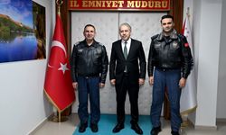 Narkotik Operasyonu İçin Nevşehir’de Görevlendirilen Havacılık Dairesi Pilotlarından İl Emniyet Müdürüne Ziyaret