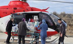 Nevşehir’de 58 Günlük Minik Yürek İçin Hava Ambulansı Havalandı
