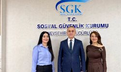 Özel Kapadokya Hastanesi’nden SGK Nevşehir İl Müdürü Mehmet Baltacı’ya Ziyaret