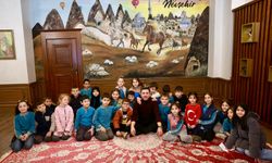 Rasim Başkan, Minik Öğrencileri Belediyede Ağırladı