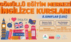 Gönüllü Eğitim Merkezi’nde Yeni Kurslar Başlıyor