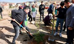 Nevşehir’de Binlerce Fidan Toprakla Buluştu