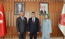 Diyanet Genç Ofis'ten Rektör Aktekin'e Teşekkür Ziyareti