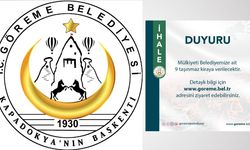 Göreme Belediyesi’nden Taşınmaz Kiralama İhalesi Duyurusu