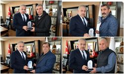 Nevşehir Emniyet Müdürlüğü’nde Emekli Olan Personellere Plaket Takdim Edildi