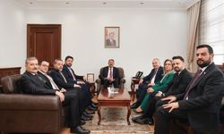 Nevşehir Heyetinden İçişleri Bakan Yardımcılarına Ziyaret