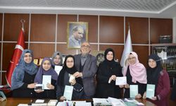 Üftade Kız Kur’an Kursu Öğrencilerinden “Hediyem Kur’an Olsun” Projesine Anlamlı Destek