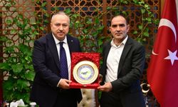 Vali Ali Fidan, Süt Üreticileri Birliği Başkanı Veysel Çavuşoğlu’nu Kabul Etti