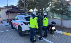 Özkonak’ta Trafikte Akrobatik Hareket Yapan Motosiklet Sürücüsüne 48 Bin 500 TL Ceza